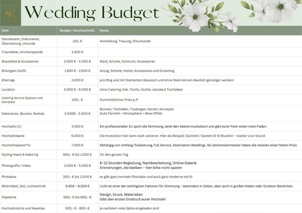 Hochzeitsbudget_Dienstleister